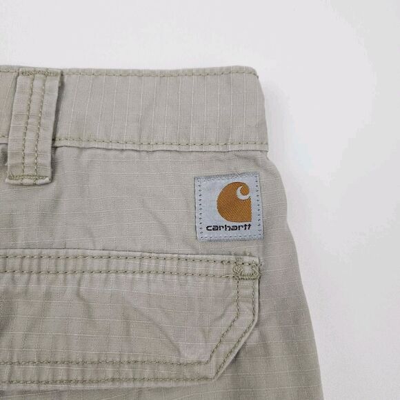Carhartt Tacoma Ripstop Short Men's 40 Beige 9" Inseam Utility Workwear 100240 - Picture 5 of 10